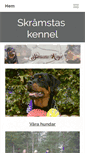 Mobile Screenshot of kinchrottweiler.se